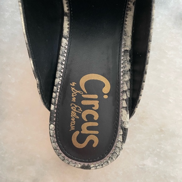 Circus by Sam Edelman - Harding Snakeskin Embossed Penny Loafer Mule - Picture 4 of 5